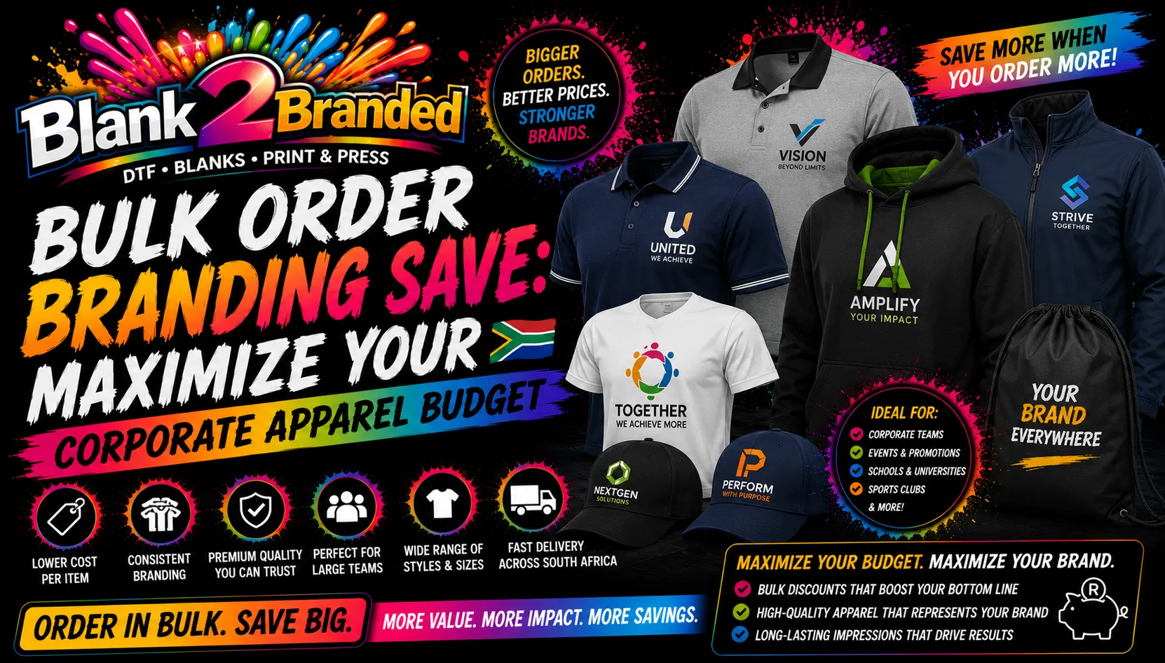 Bulk Order Branding Save: Smart Apparel for Business