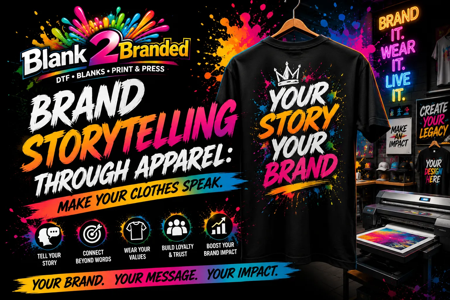 Brand Storytelling Apparel: Speak Through Clothing SA
