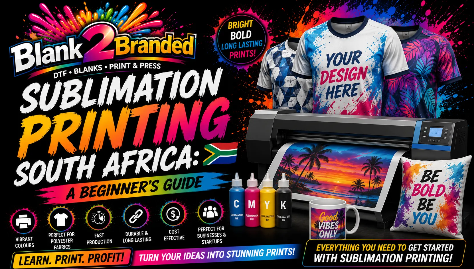 Sublimation Printing South Africa: Beginner Guide
