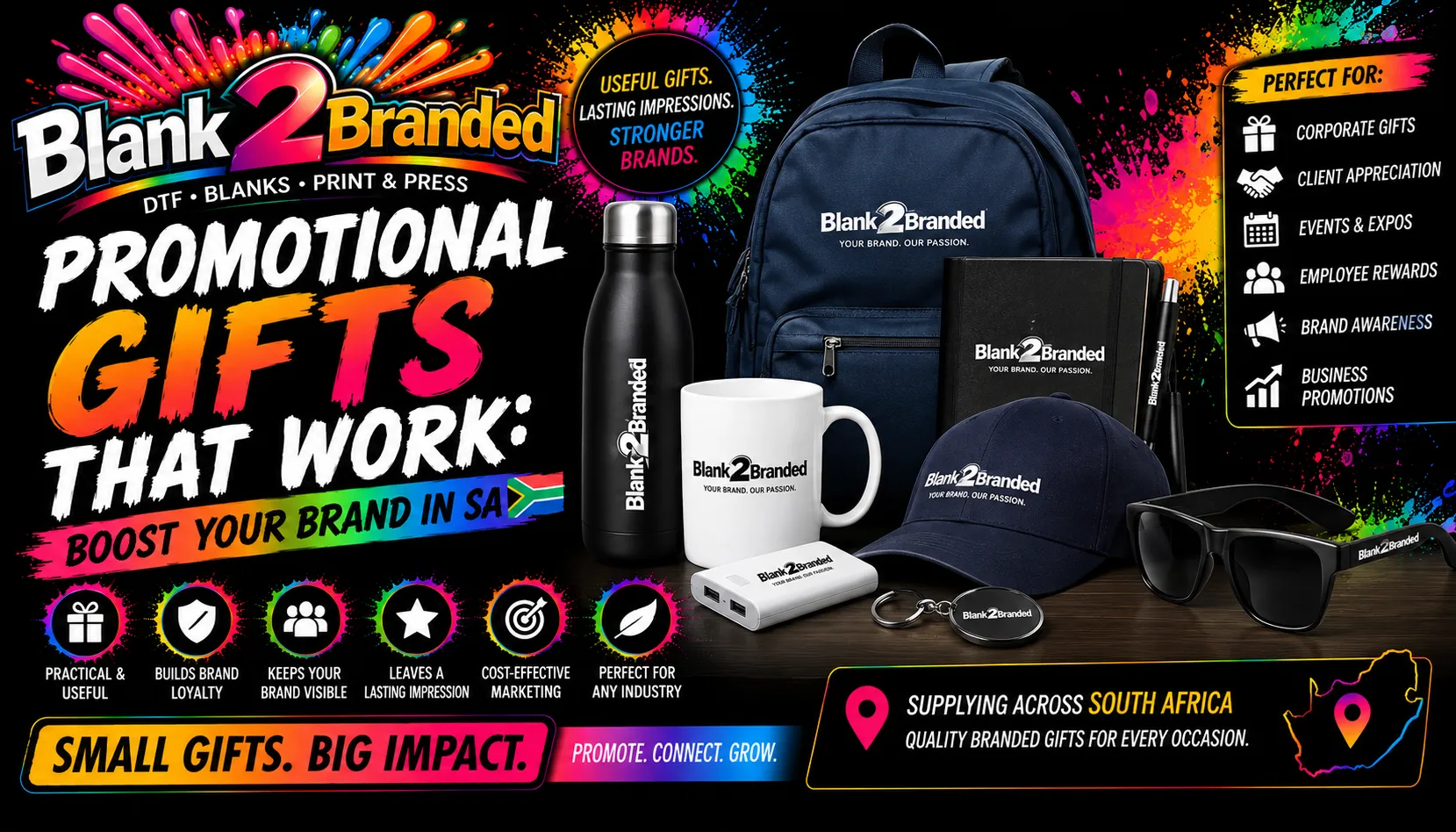 Promotional Gifts That Work: Boost Your Brand in SA