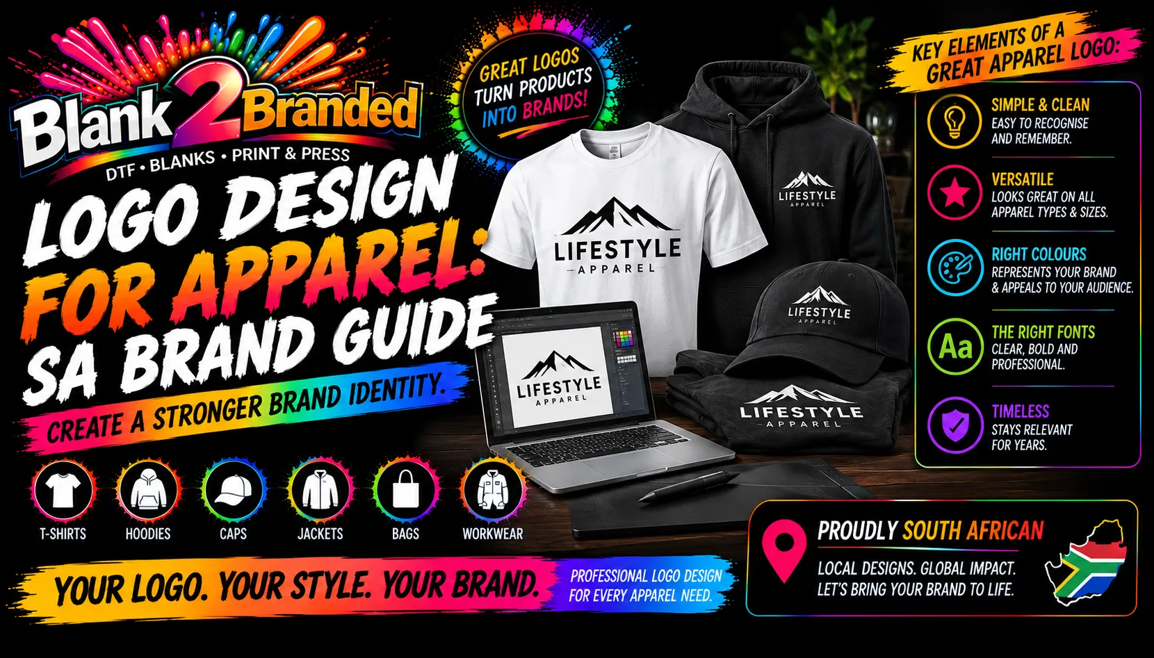 Logo Design for Apparel: SA Brand Guide 2026